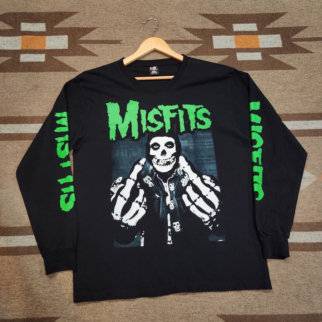 Misfits 90s USA anvil 미스피치 앤빌 롱슬리브 XL 상품이미지1