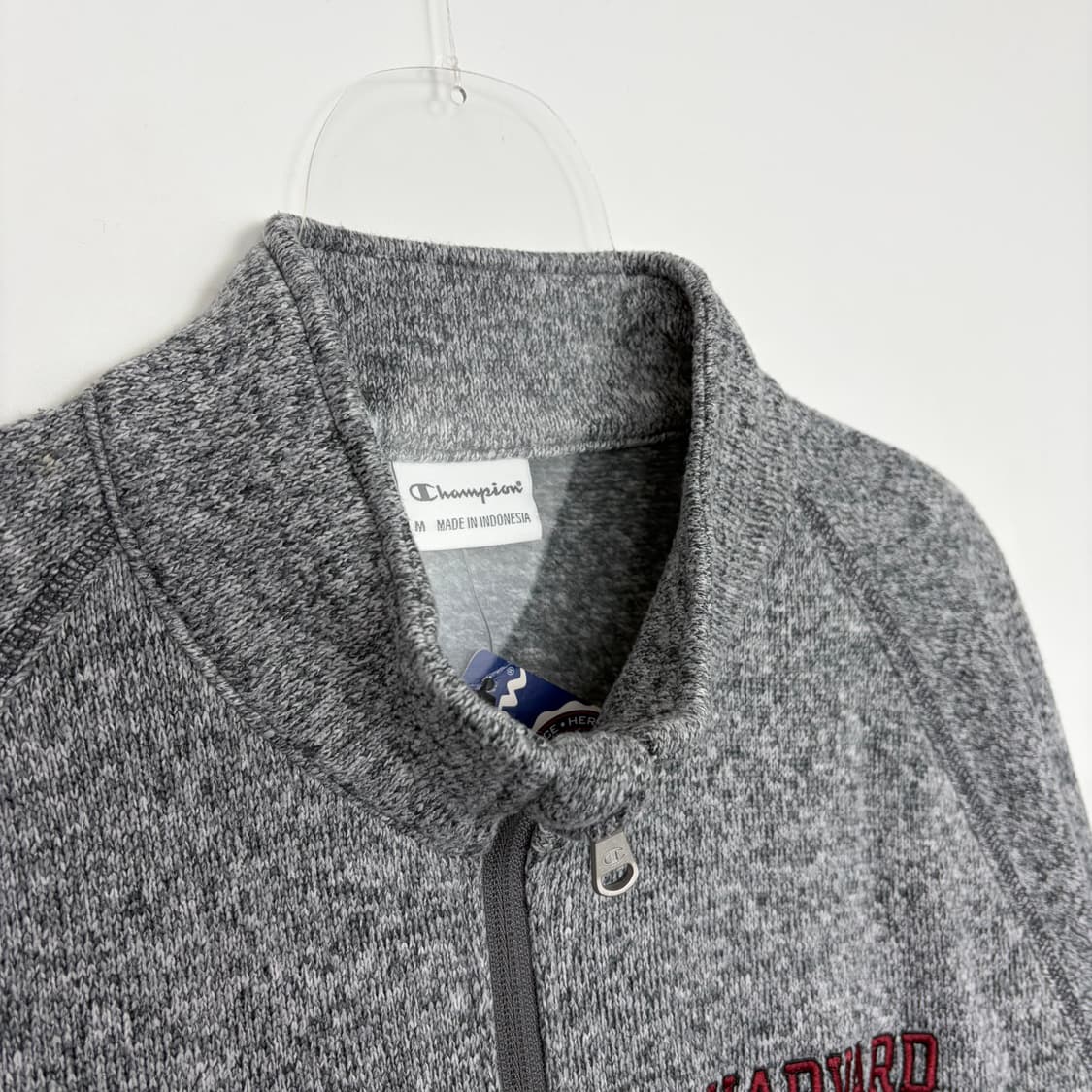 데드스탁 챔피온 하버드 플리스 후리스 집업 자켓 상품이미지2