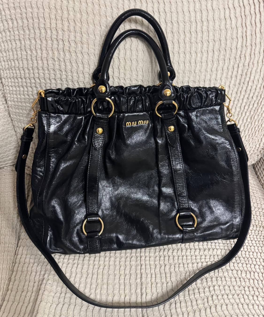 미우미우 비텔로 럭스 빅토트백 숄더크로스백 상품이미지2