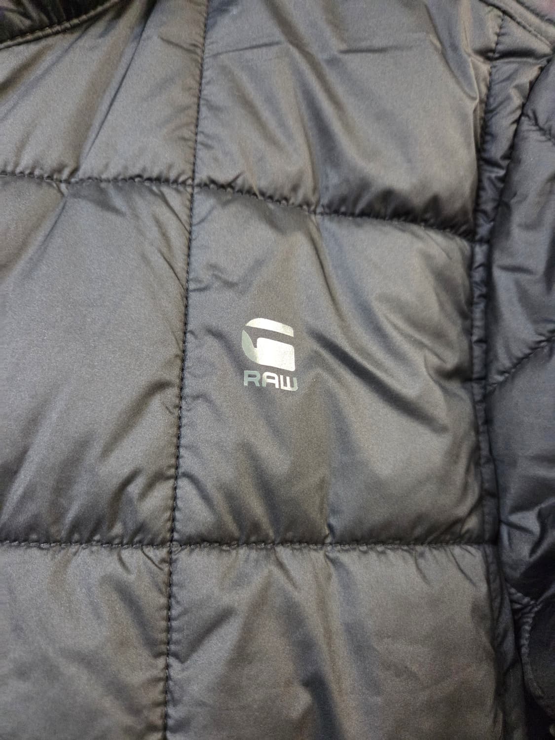 G-Star RAW 블랙 패딩 후드 점퍼 상품이미지3