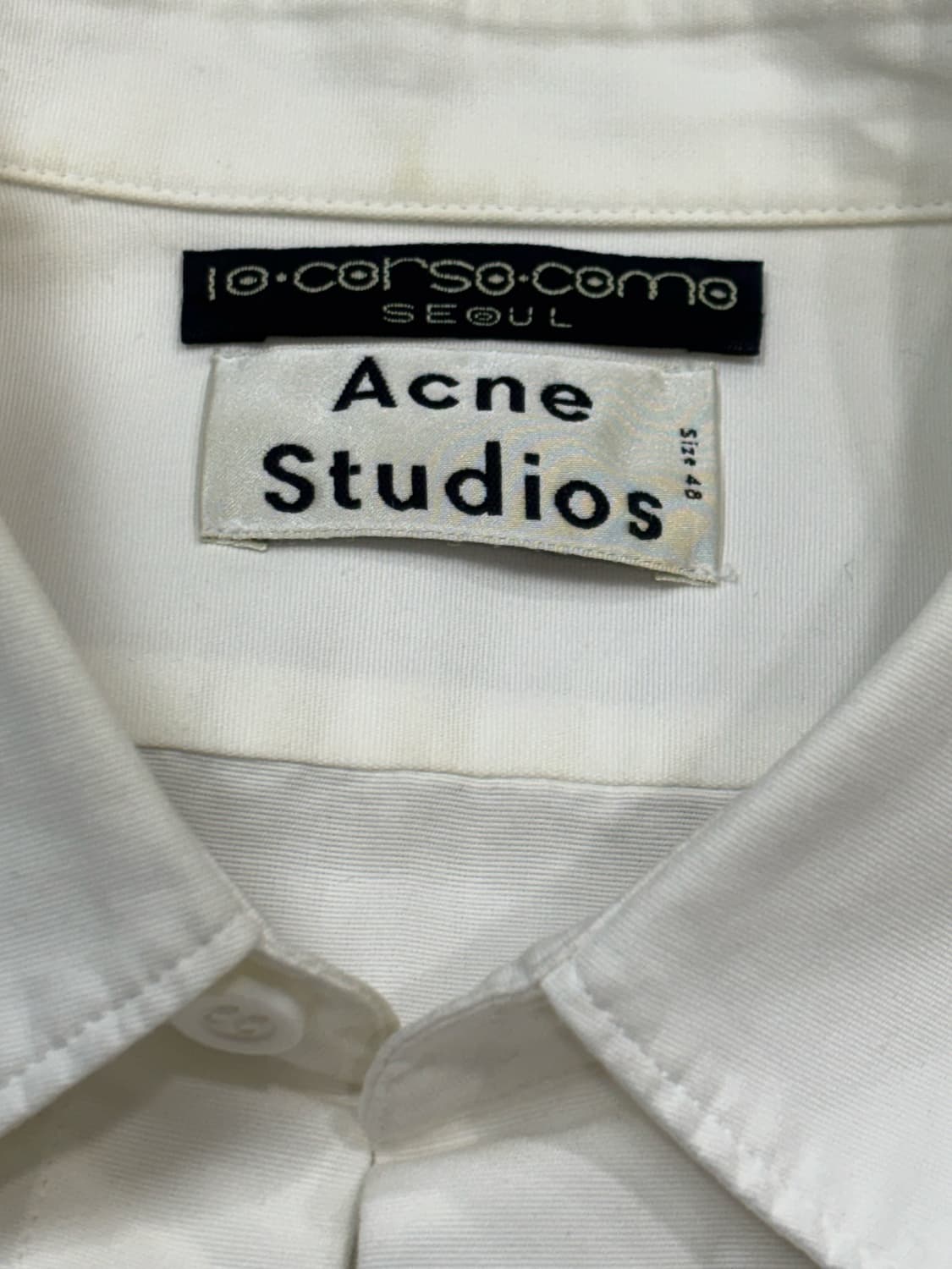 Acne studios 10corsocomo half shirts 상품이미지2