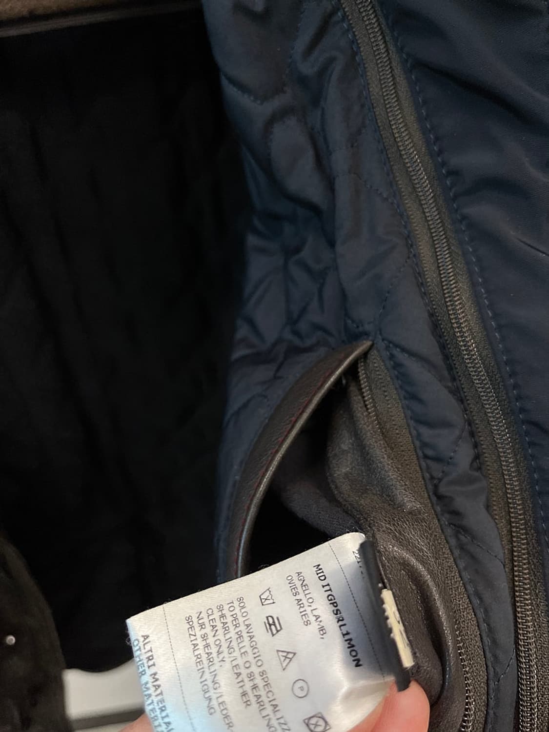 105) 갈로티 이태리 양가죽자켓  상품이미지5