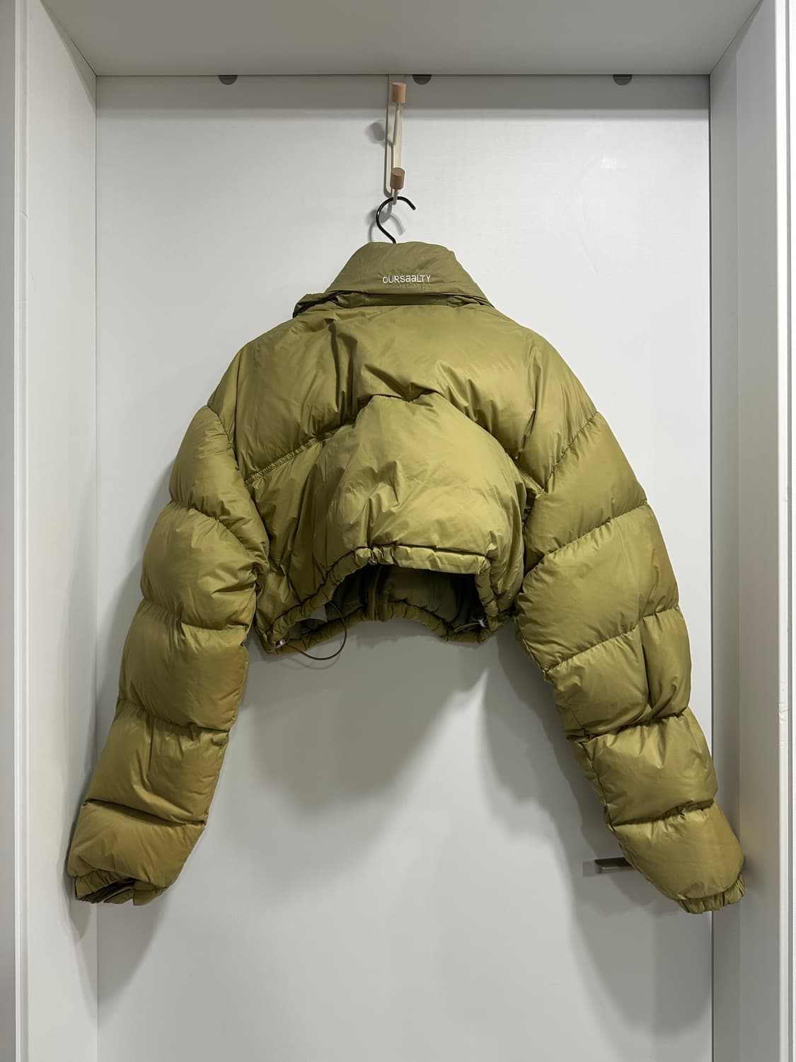 아우어솔티 덕다운패딩 올리브 상품이미지3