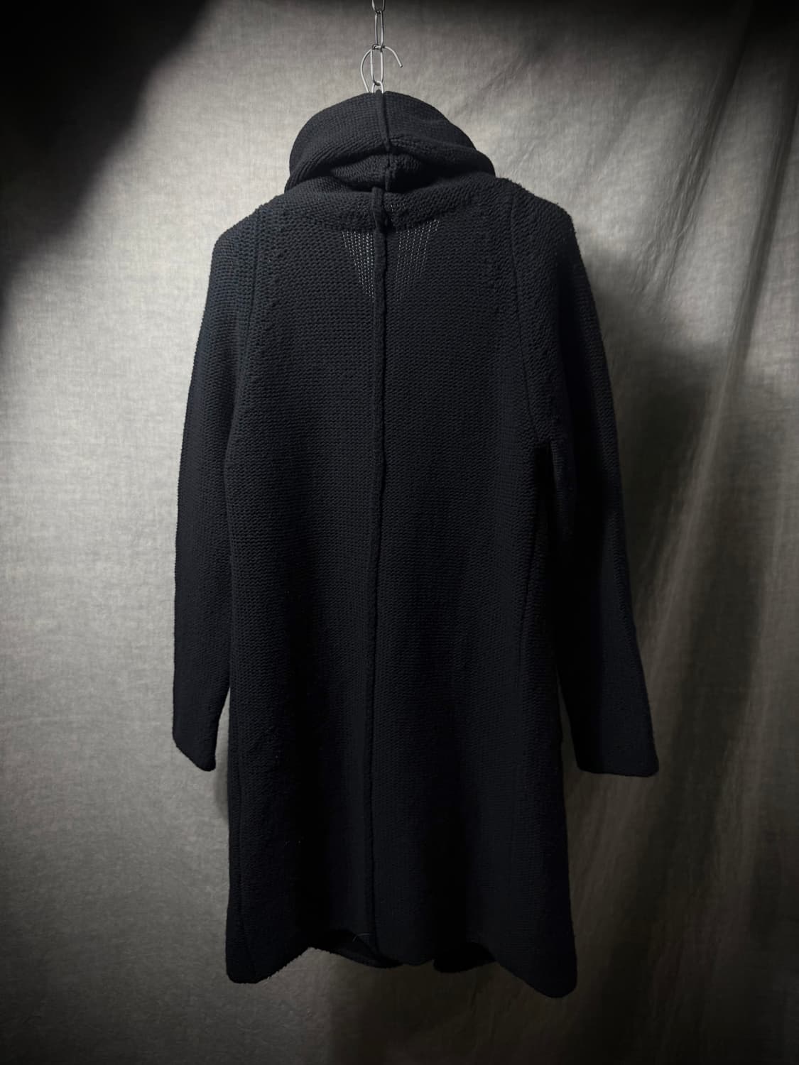 Forme d'Expression Shawl Collar Knit Coa 상품이미지6