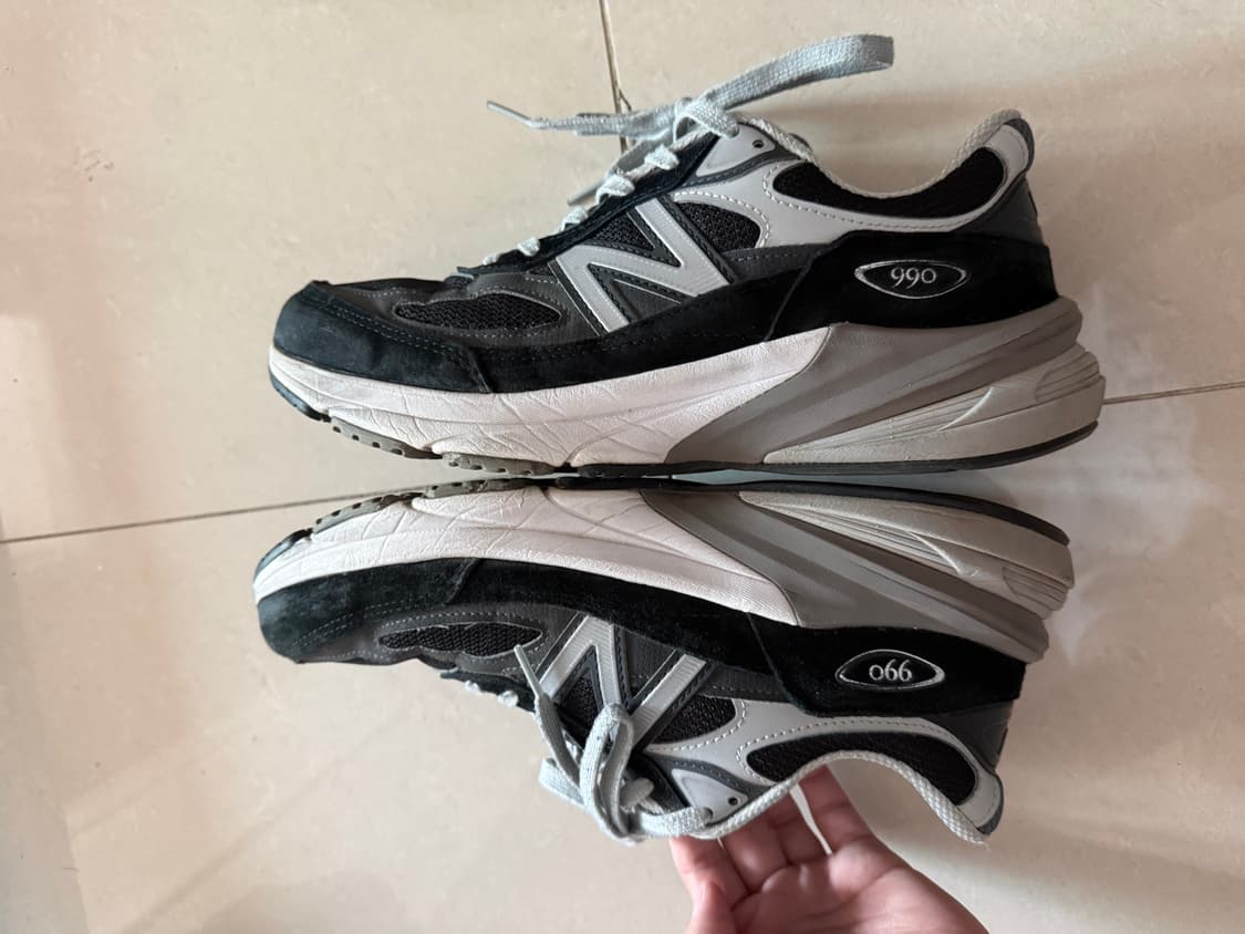 [275] 뉴발란스 990v6 블랙 운동화 신발 상품이미지6