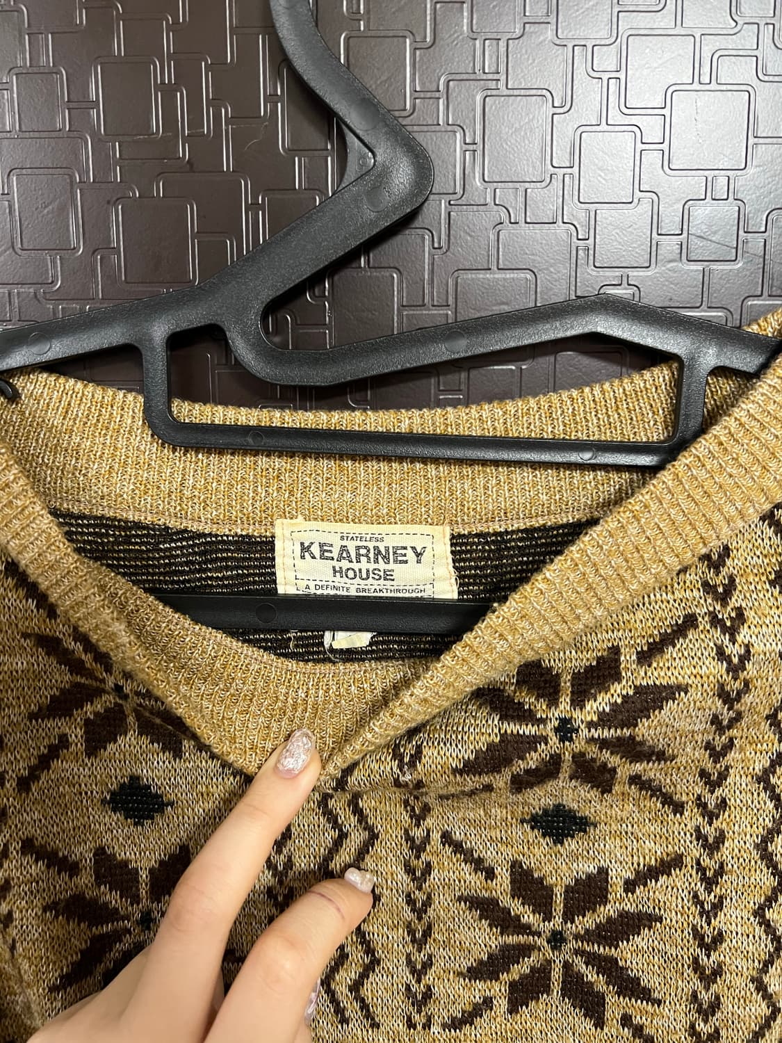 Kearney House 사슴 니트 Free 상품이미지5