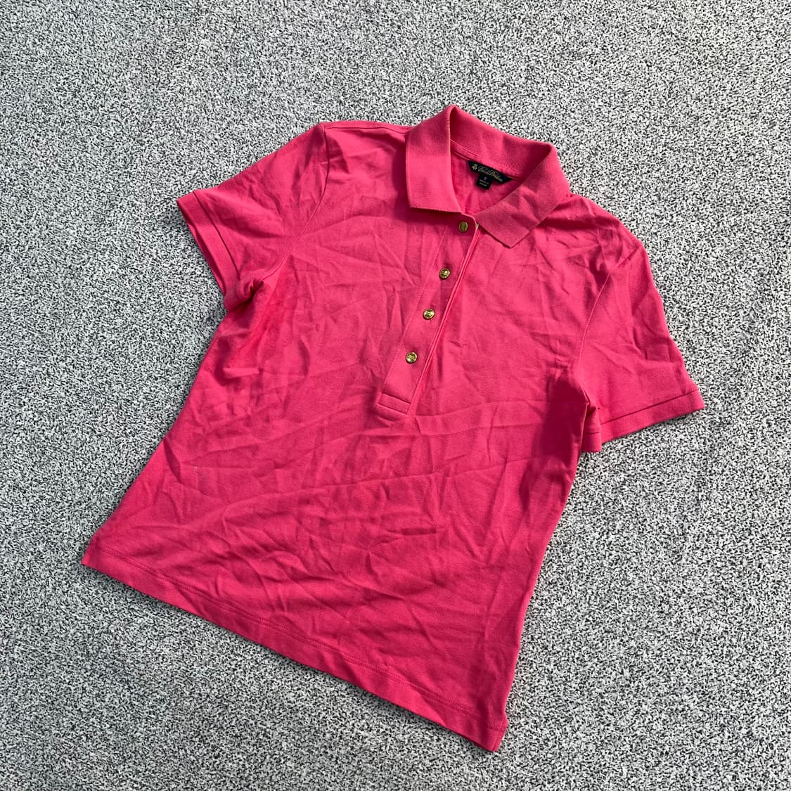 S 브룩스브라더스 여성 반팔 카라티 0403M 상품이미지1