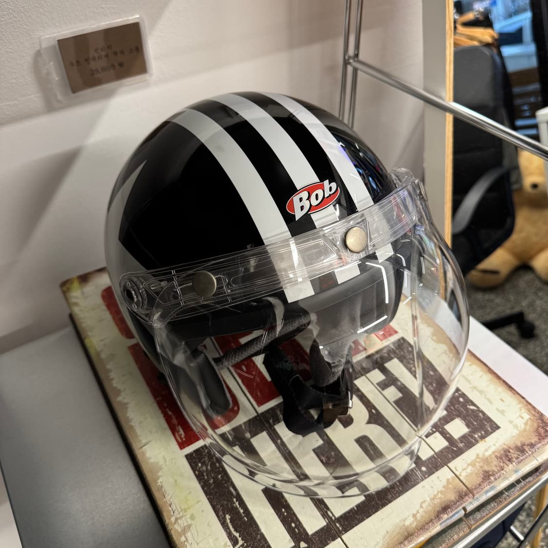 오지케이 카부토 Bob 화이트스타 헬멧 상품이미지1