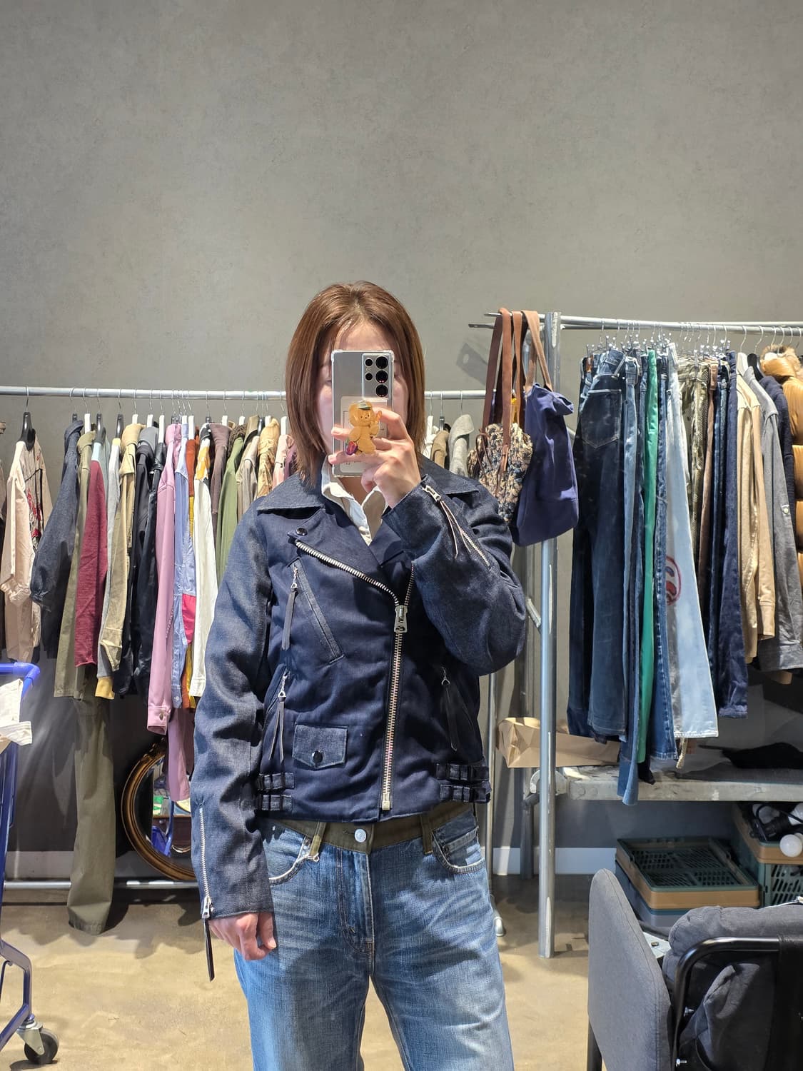 캐피탈 데님 라이더자켓 상품이미지5