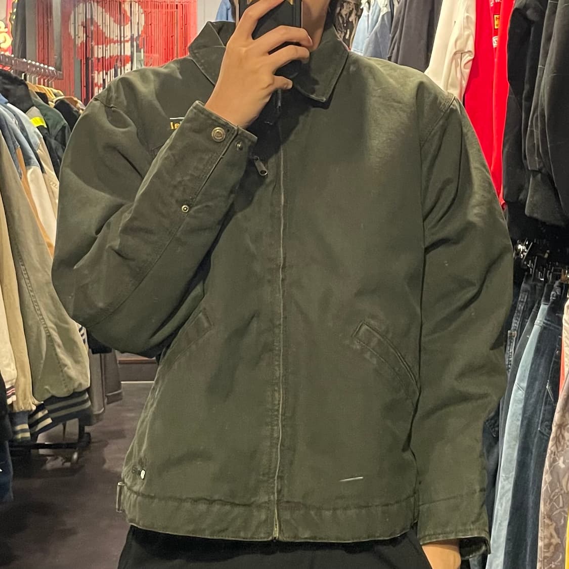 [IM] VTG 빈티지 카키 워크자켓 상품이미지5
