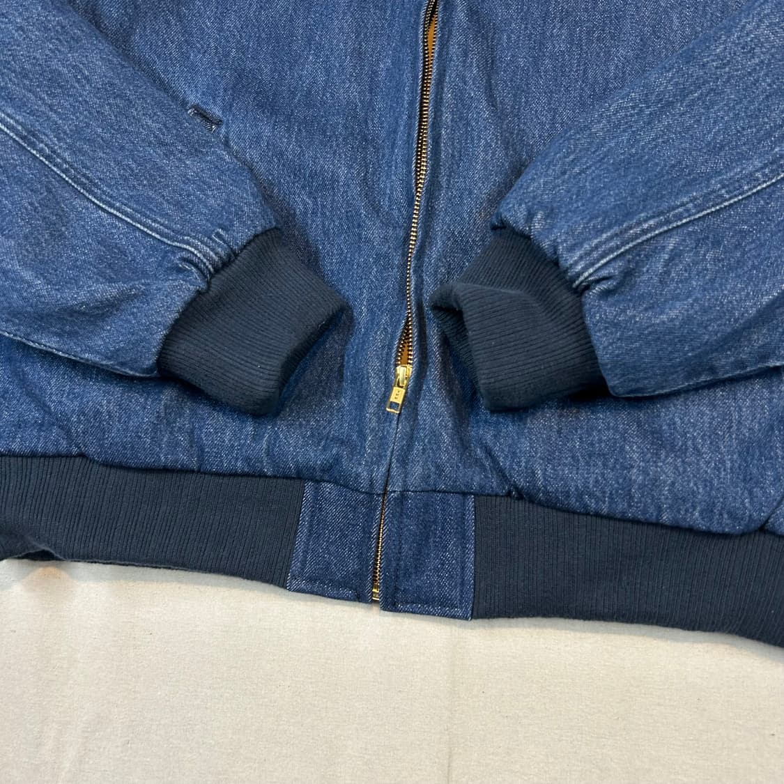 M) 리바이스 프리미엄 데님 블루종 봄버 시어링 자켓 상품이미지3