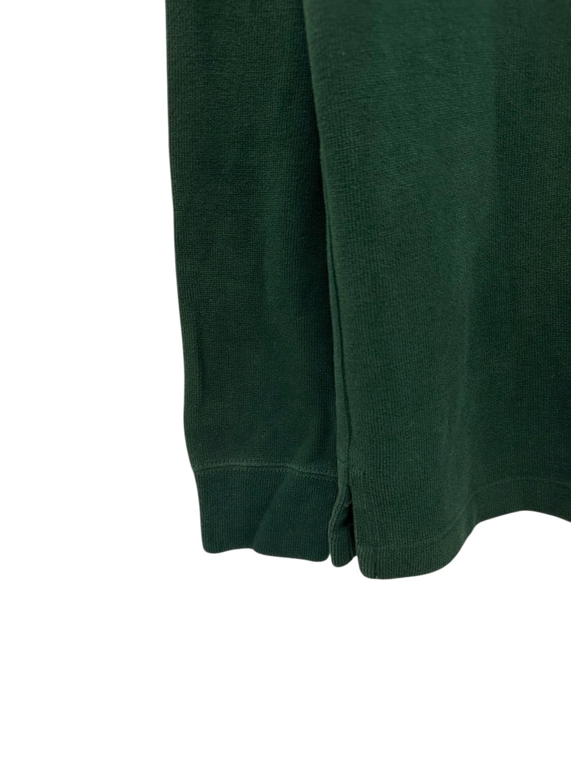 폴로 반집업 니트 그린 (M) 상품이미지7