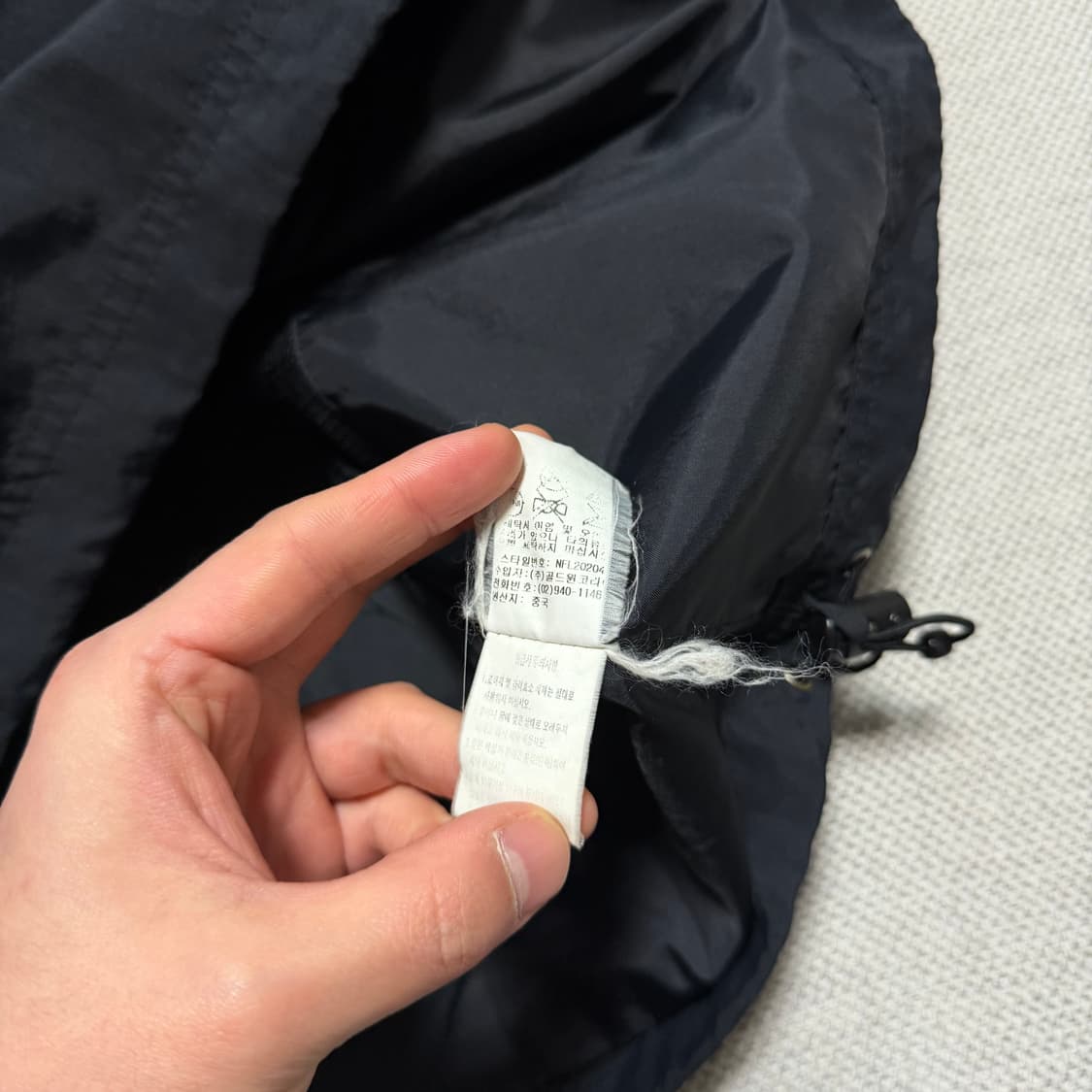 노스페이스 사이드포켓 나일론 바람막이 상품이미지5