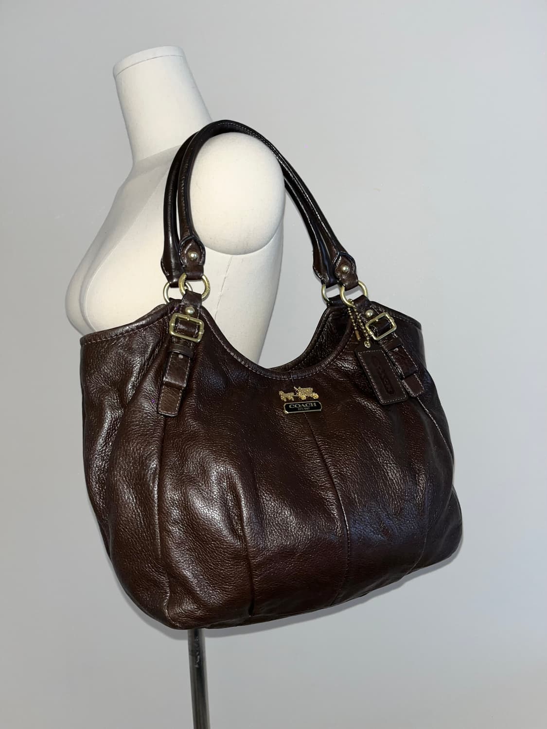 📦90ss Coach Brown shoulder bag 상품이미지3