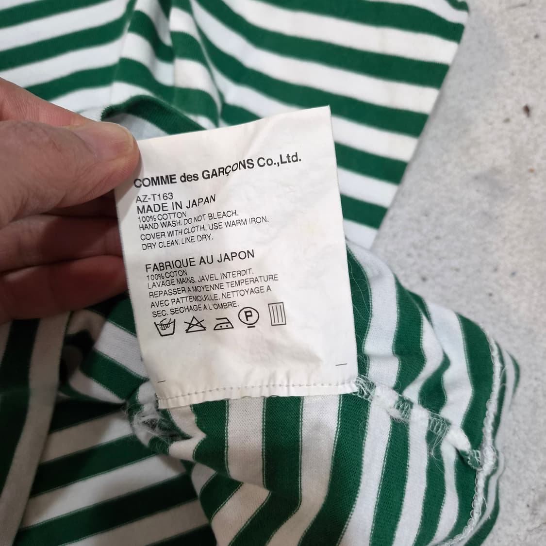 꼼데가르송  티셔츠M 상품이미지4