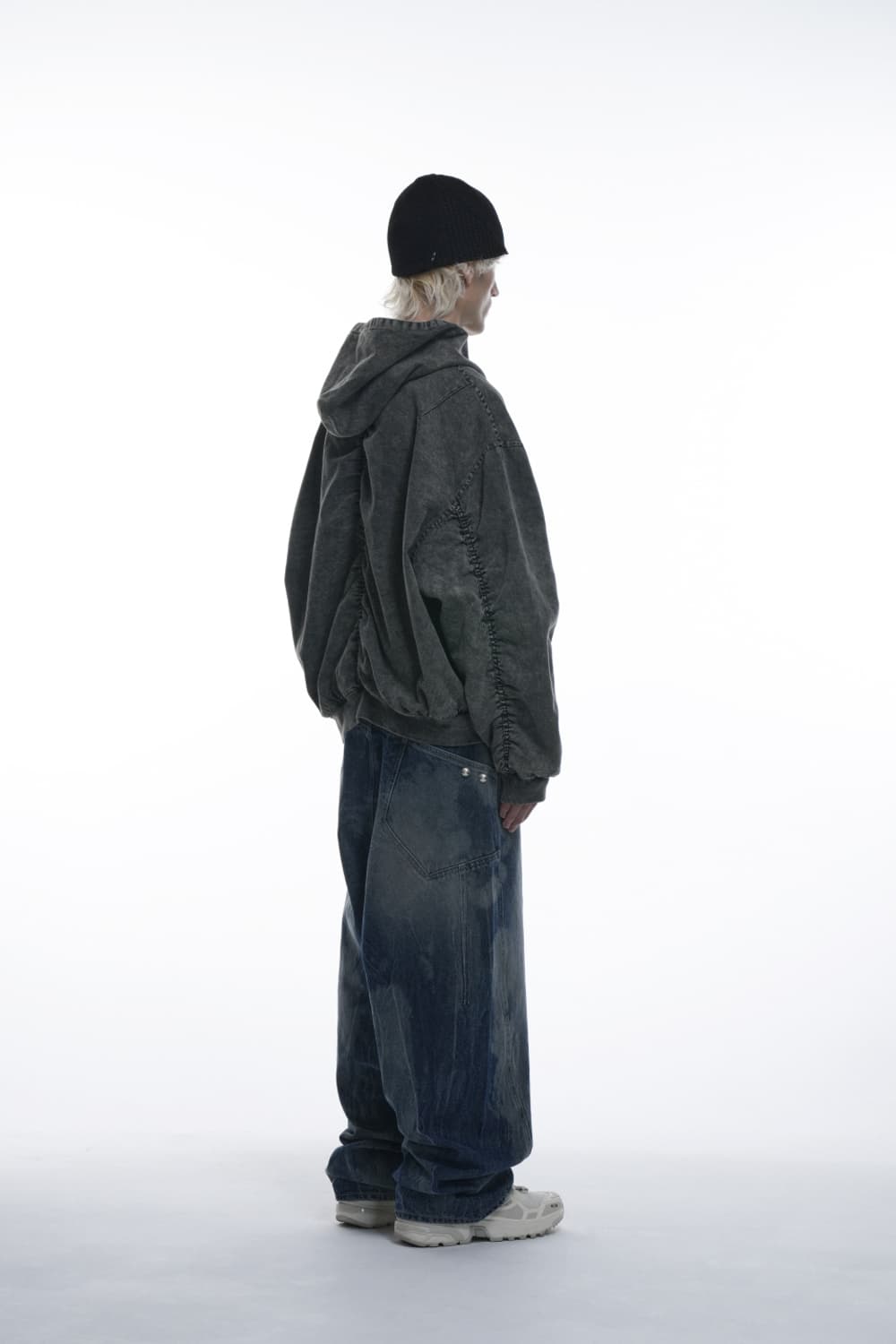 그레일즈 24FW 가먼트다잉 후드 마원 MA-1 상품이미지7