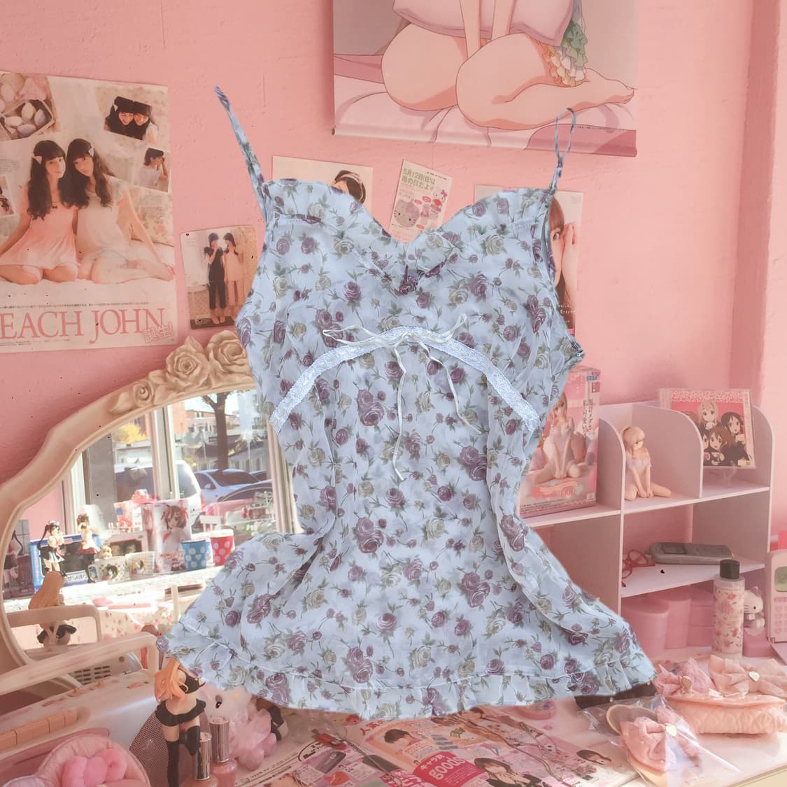 페어리 플라워 레이스 슬리브리스 상품이미지1