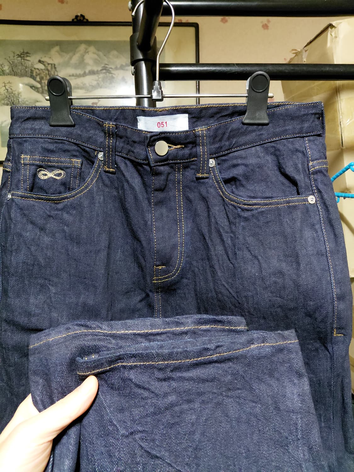 [플랙진]칸디아니 스티즈051 로우 데님 청바지 32사이즈  상품이미지9