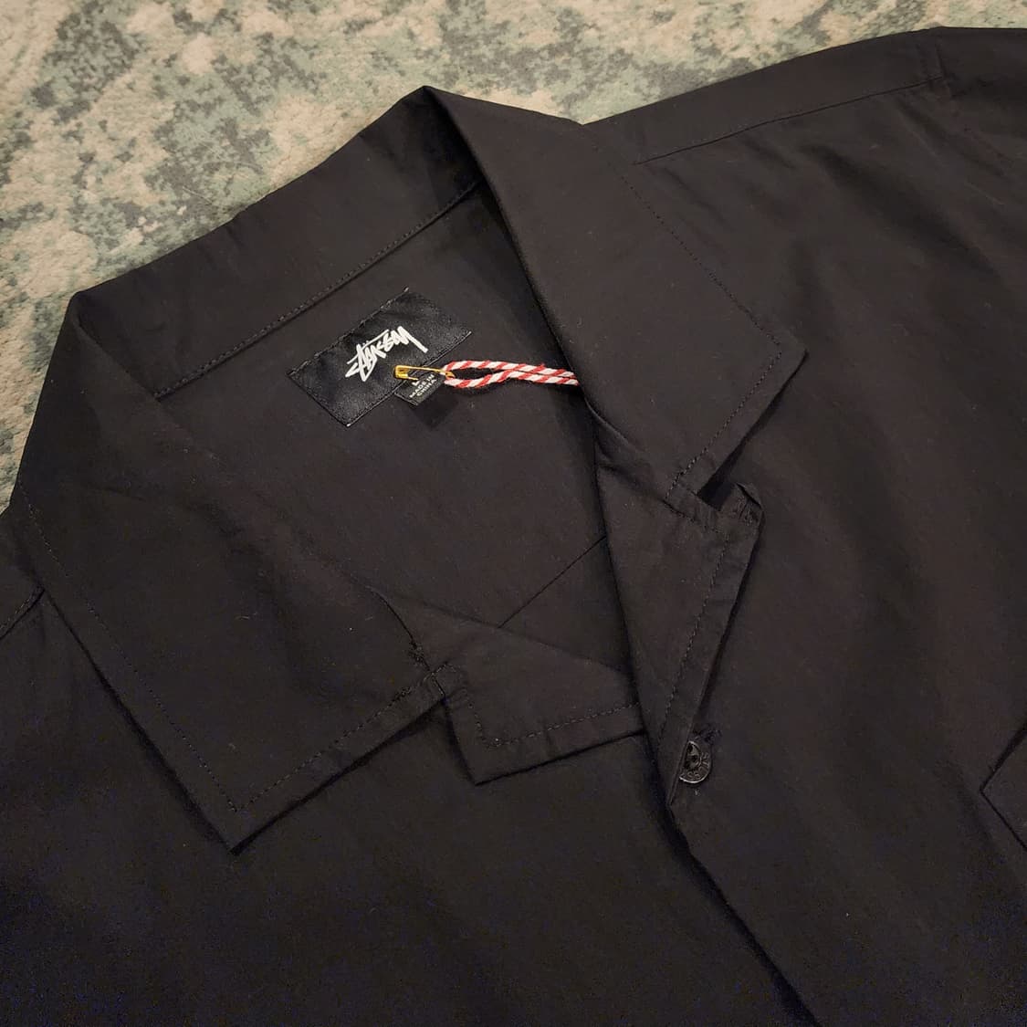 STUSSY 오픈카라 워크셔츠 상품이미지4