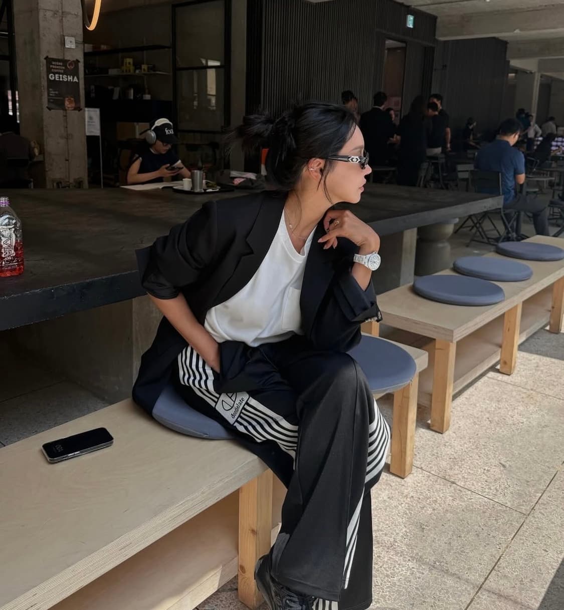 돈비레잇 트랙팬츠(남녀공용) 상품이미지1