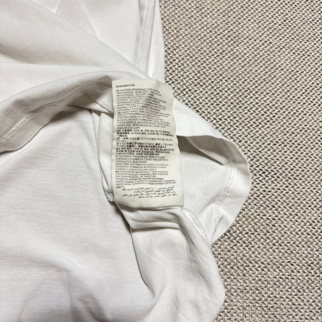 아미 스몰 하트 반팔 티셔츠 상품이미지4