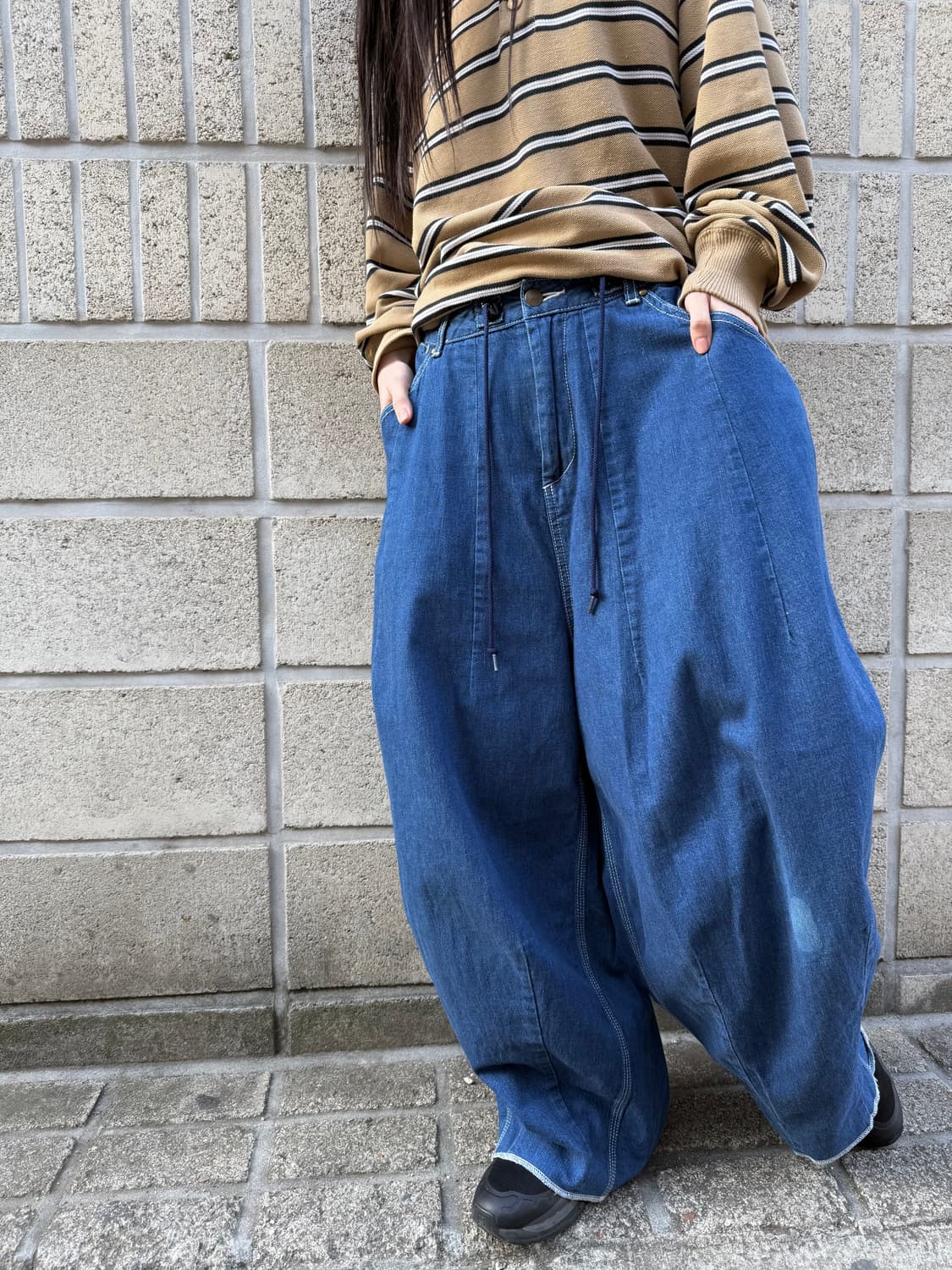 니들스 HD 데님 벌룬팬츠 상품이미지9