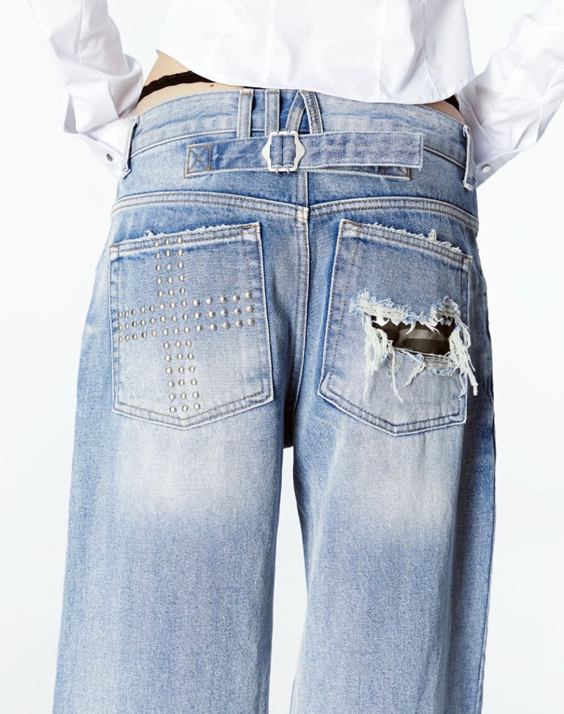 2000아카이브 SNYDER WIDE DENIM 상품이미지2