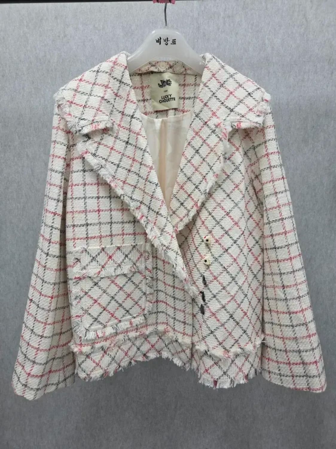 여성 38 럭키슈에뜨 트위드 자켓 상품이미지2