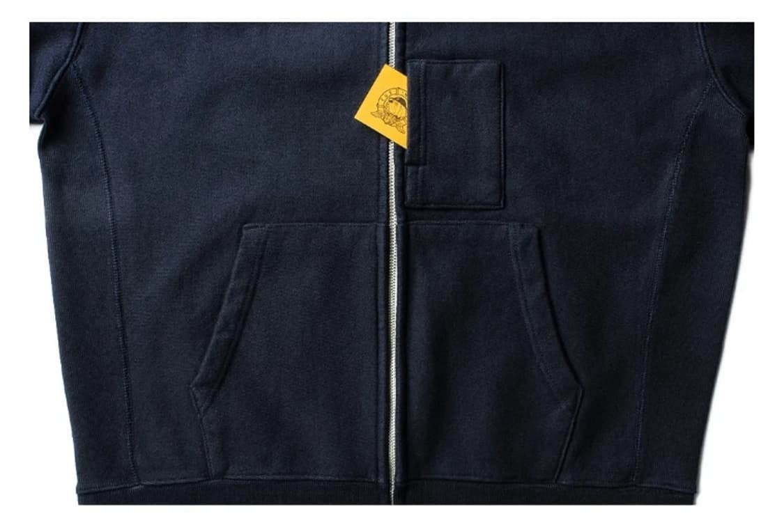 더레스큐 집업 후드 네이비 상품이미지4