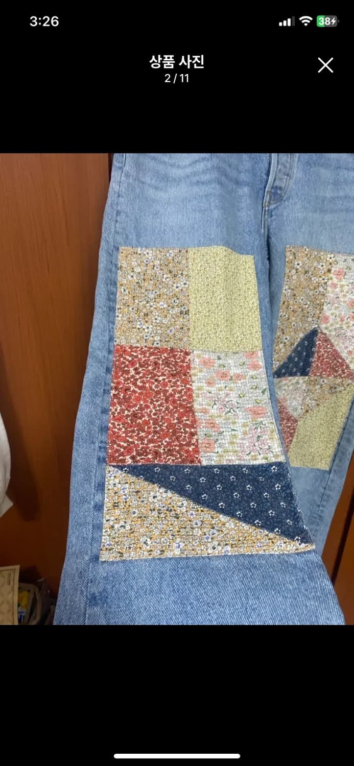 [LEVIS] 리바이스 501 150주년 90s 패치워크 28 상품이미지2