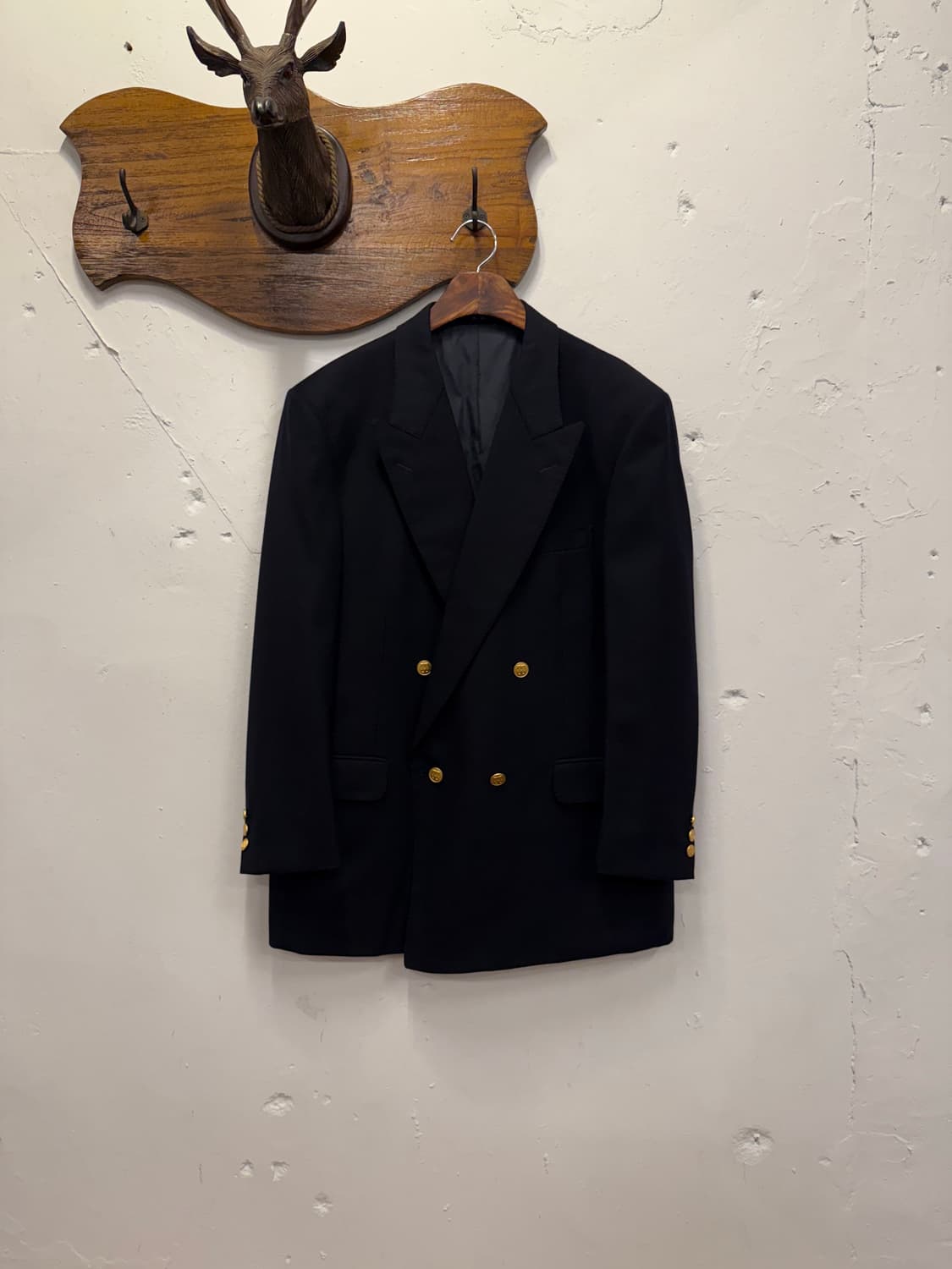 90s DAKS England Double-Breasted gold-to 상품이미지1