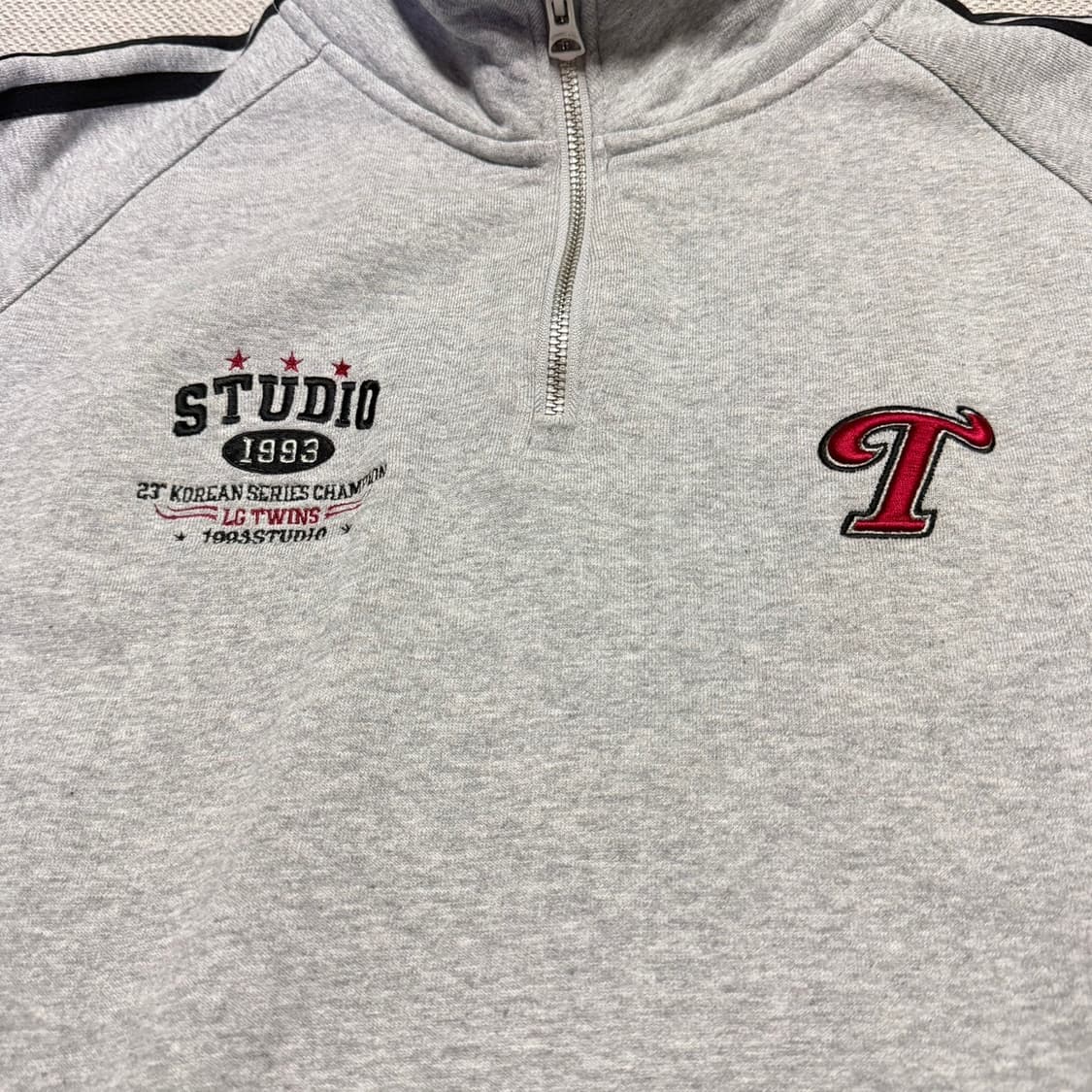 LG 트윈스 x 1993 스튜디오 하프집업 맨투맨 상품이미지3