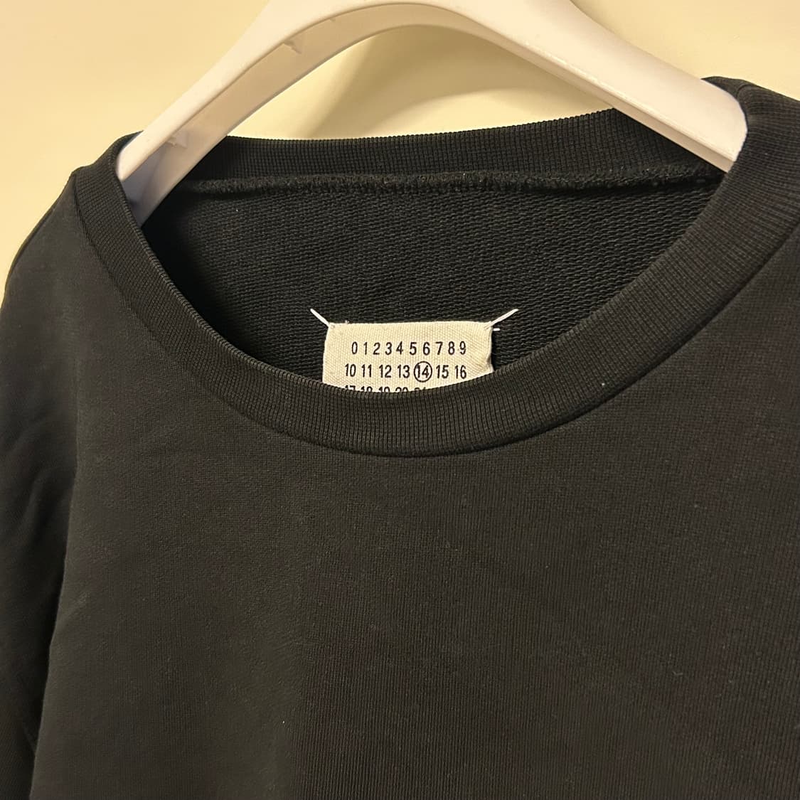 마르지엘라 엘보 맨투맨 48사이즈  상품이미지3