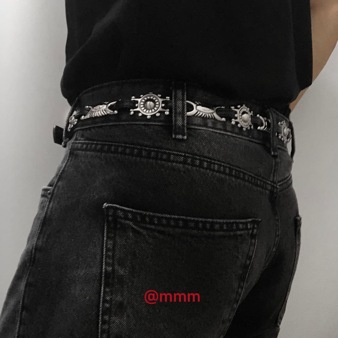 [Unisex] 웨스턴 카우보이 버클 벨트 상품이미지4