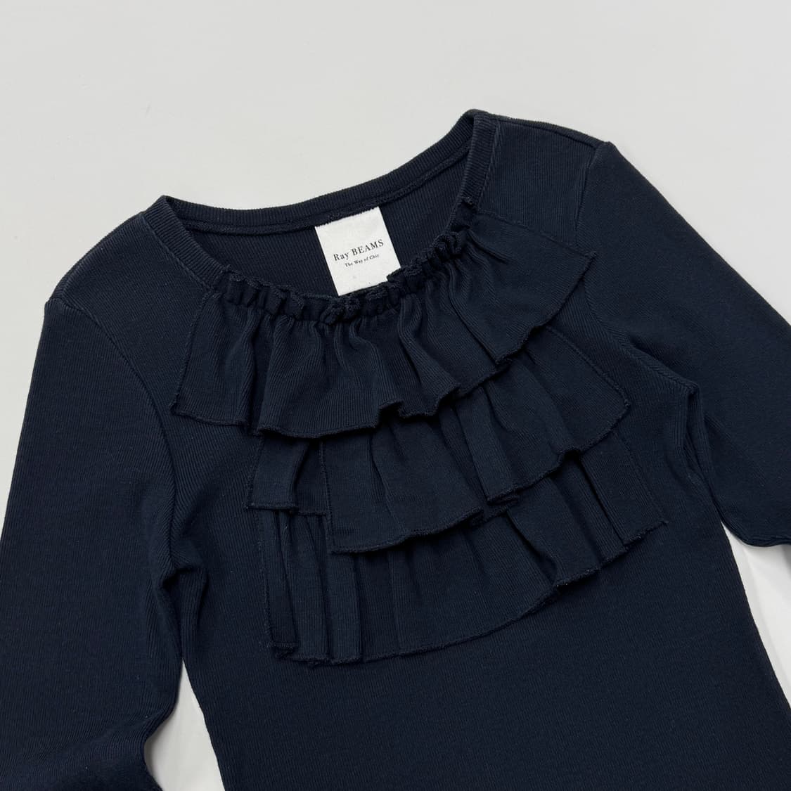 Ray Beams tiered ruffle top 상품이미지3