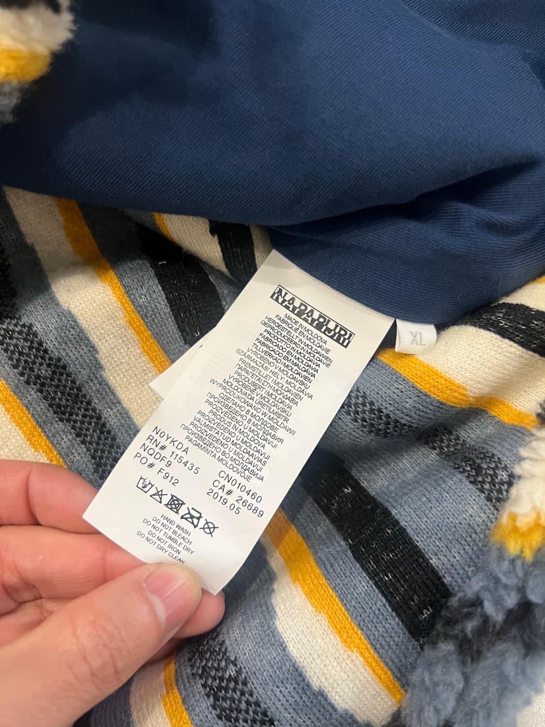 마틴로즈 나파피리 후리스 자켓 xl 상품이미지7