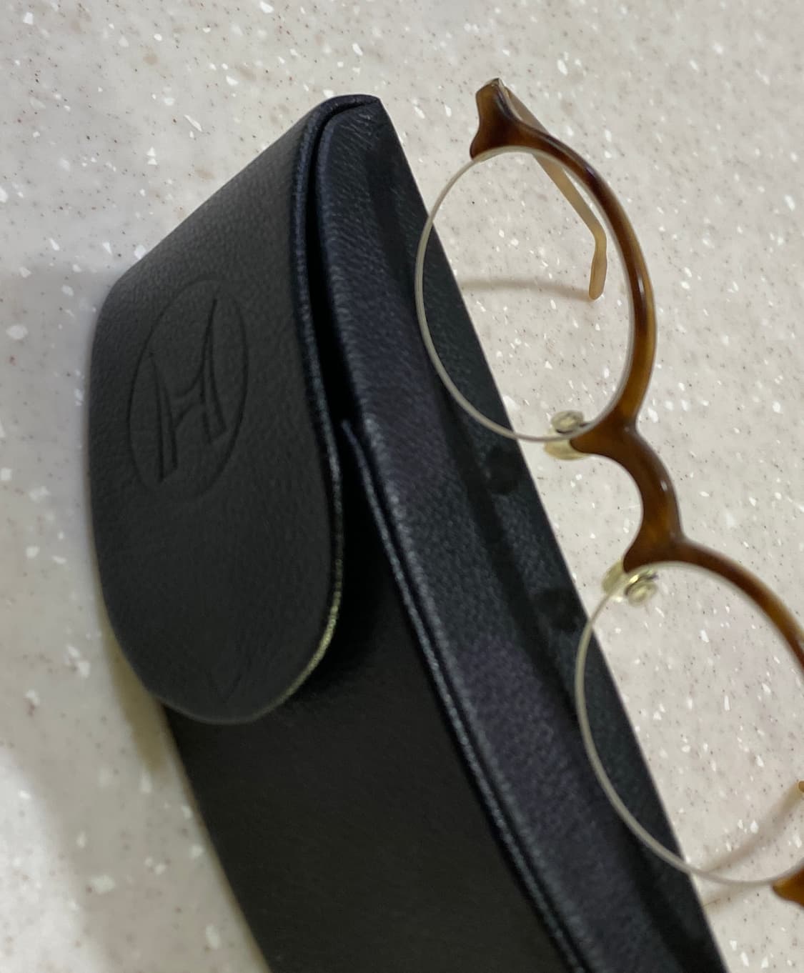  [HOFFMANN] 독일 호프만 무소뿔 천연 혼 수제 명품 안경테 상품이미지5