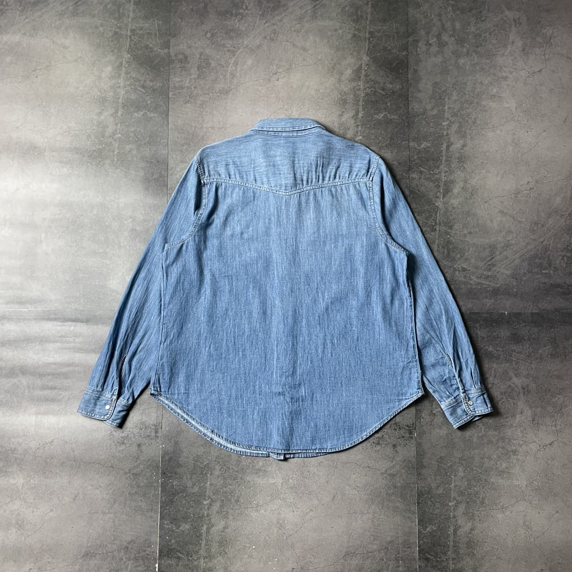 OLD NAVY 올드네이비 빈티지 데님 웨스턴 셔츠 A00737 상품이미지6