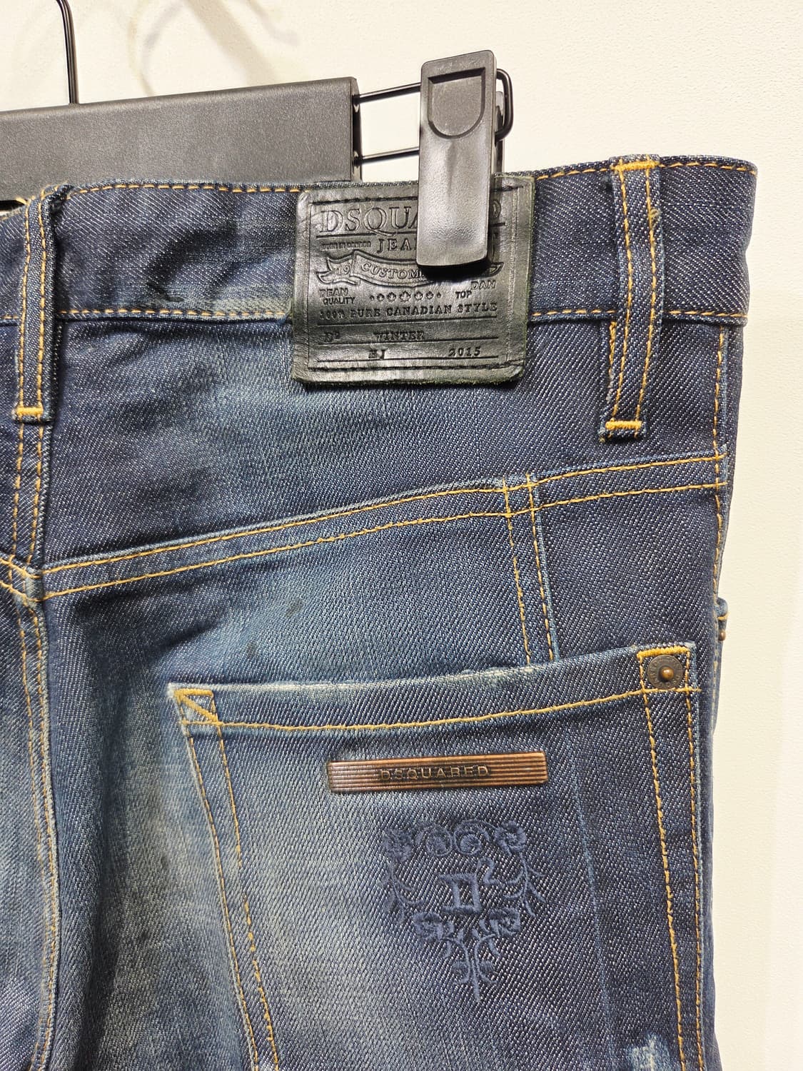 디스퀘어드2. 남자 바이커진 데님 팬츠_44 상품이미지7