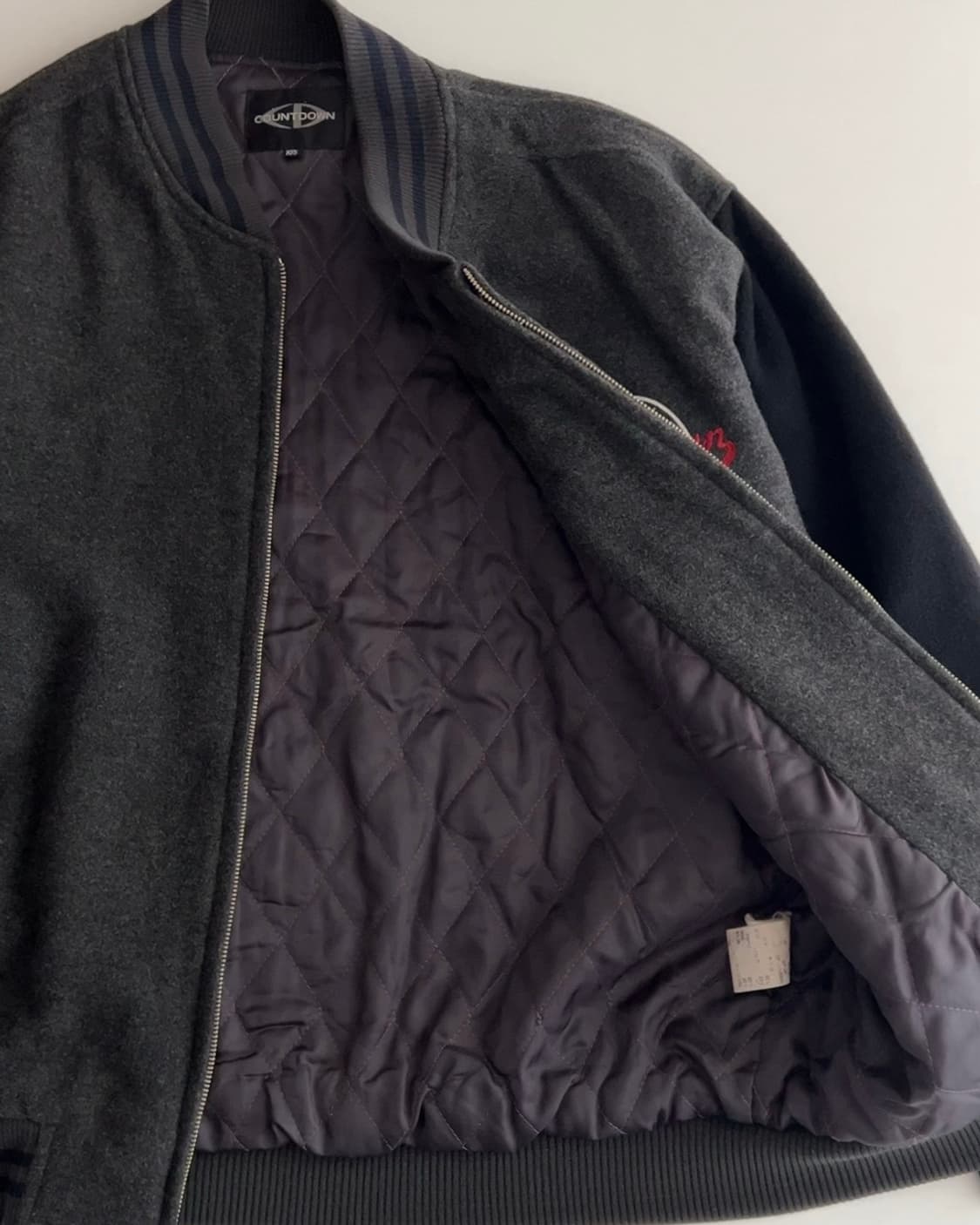 카운트다운 올드스쿨 울 바시티 자켓 105 상품이미지4