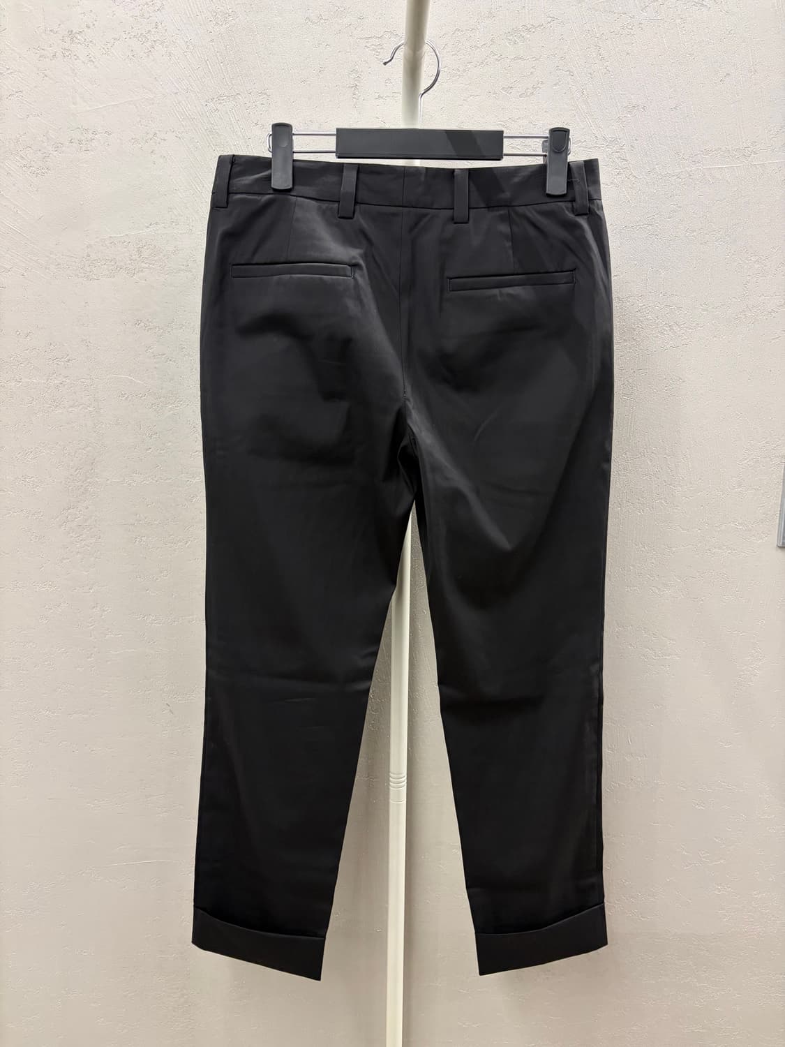SYSTEM 검정색 남성 정장 바지 L 상품이미지5