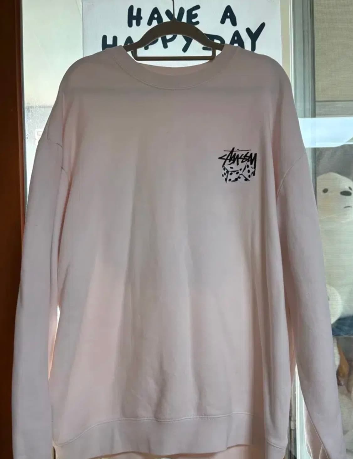 스투시 피그먼트 맨투맨 판매합니다 상품이미지1