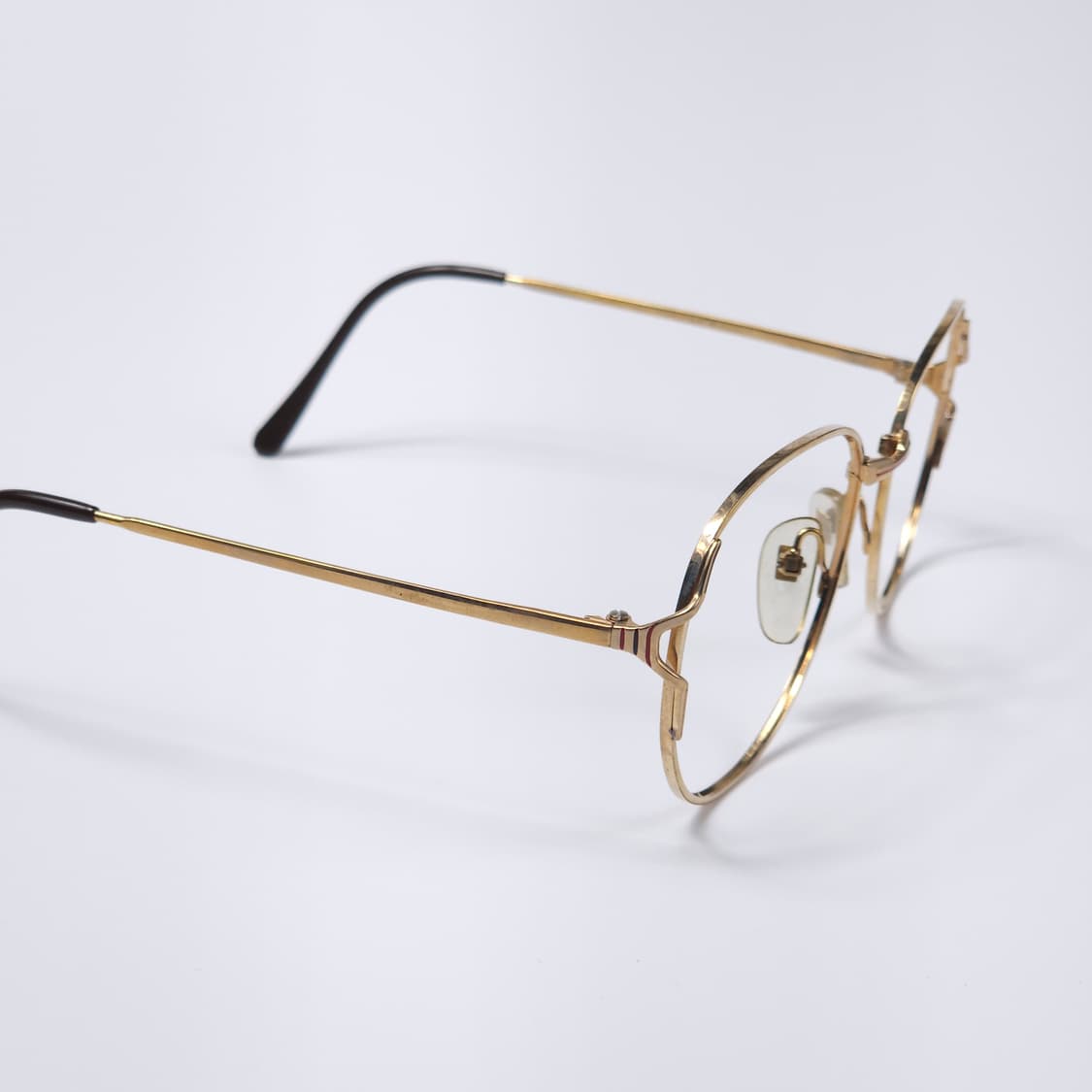 18K 도금 80년도 올드빈티지 안경 상품이미지3