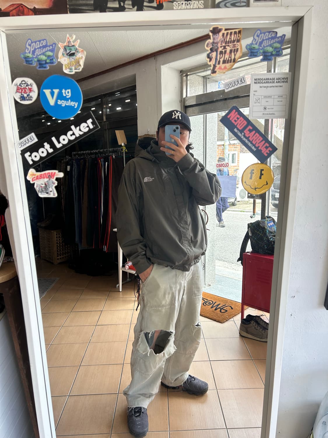 00‘s TNF hybent windbraker 상품이미지8