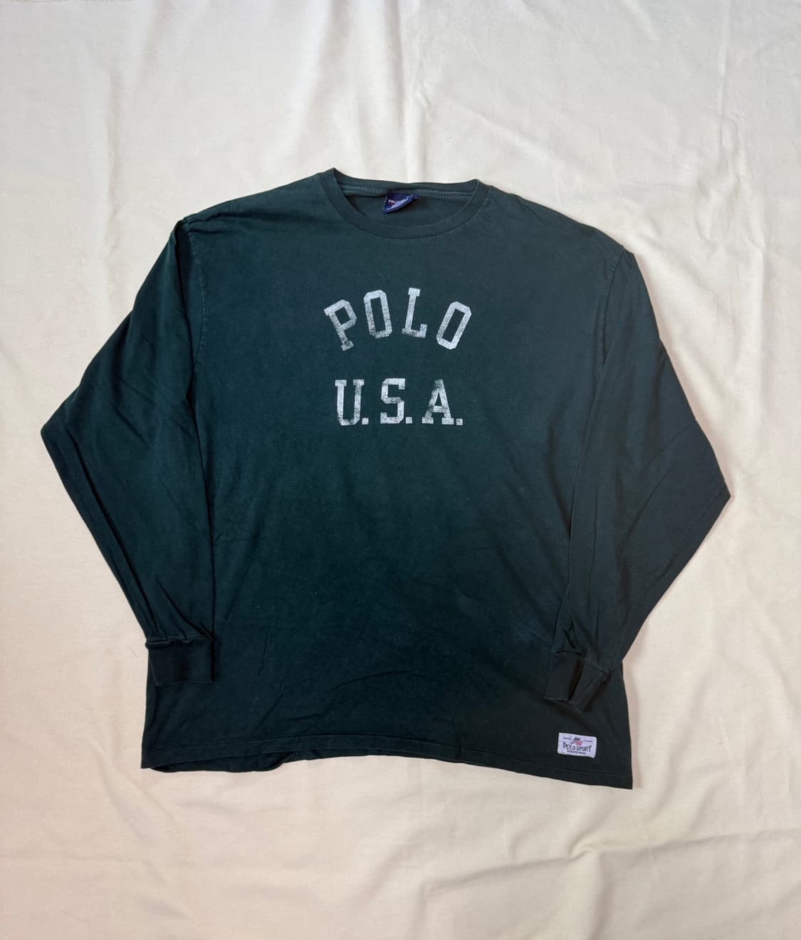 폴로 스포츠 'POLO USA' 롱슬리브 90s 상품이미지1