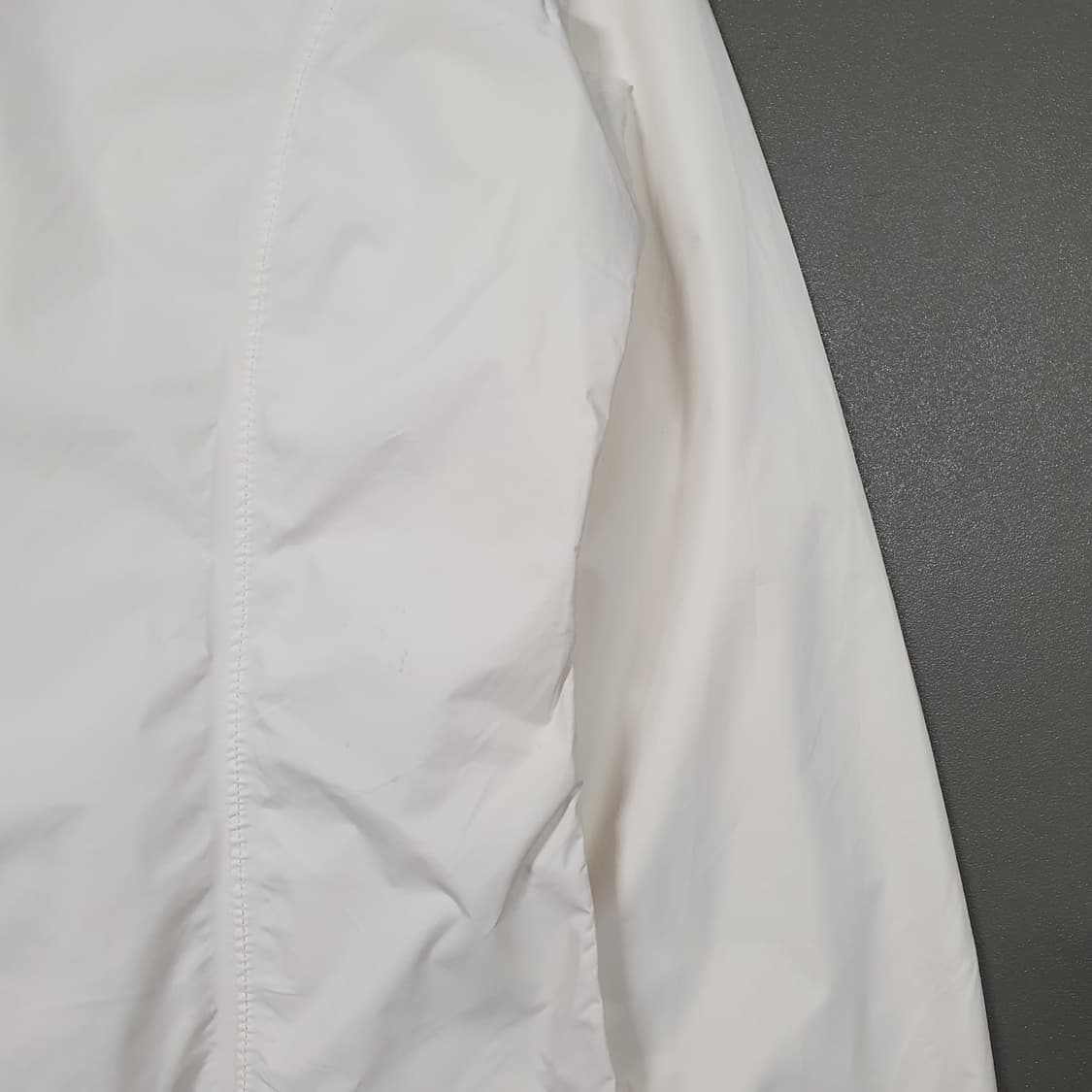 여성 S) 노스페이스 하이벤트 화이트 바람막이 후드 마운틴 윈드 자켓 상품이미지10