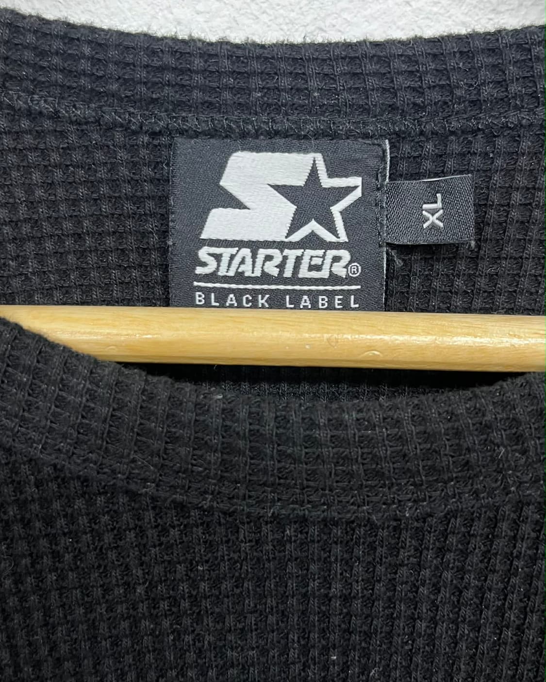 [XL] 스타터 블랙라벨 와플 니트 롱슬리브 상품이미지4