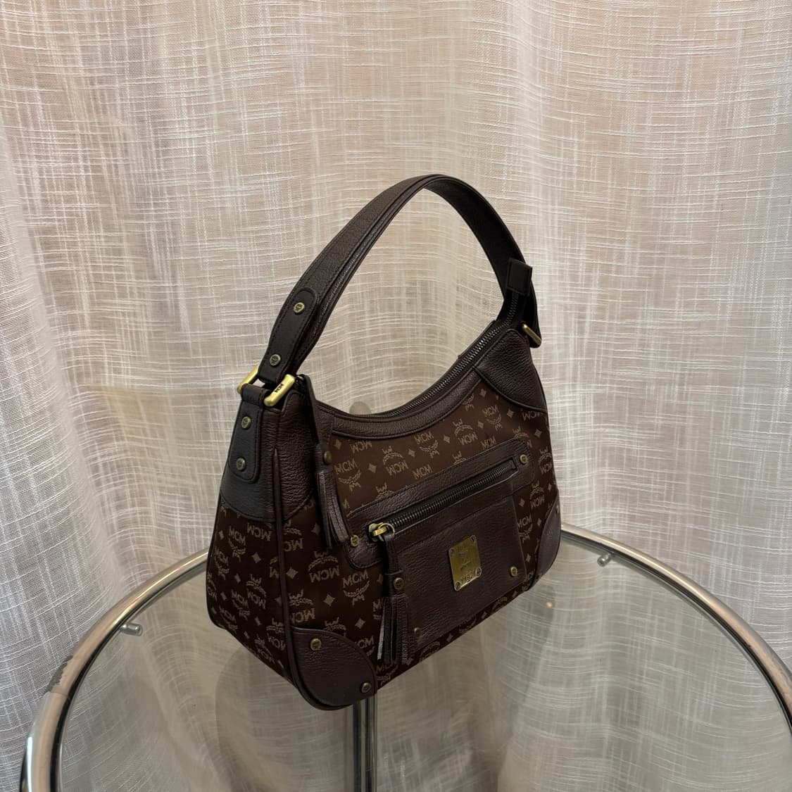 정품 MCM 호보 숄더백     상품이미지2