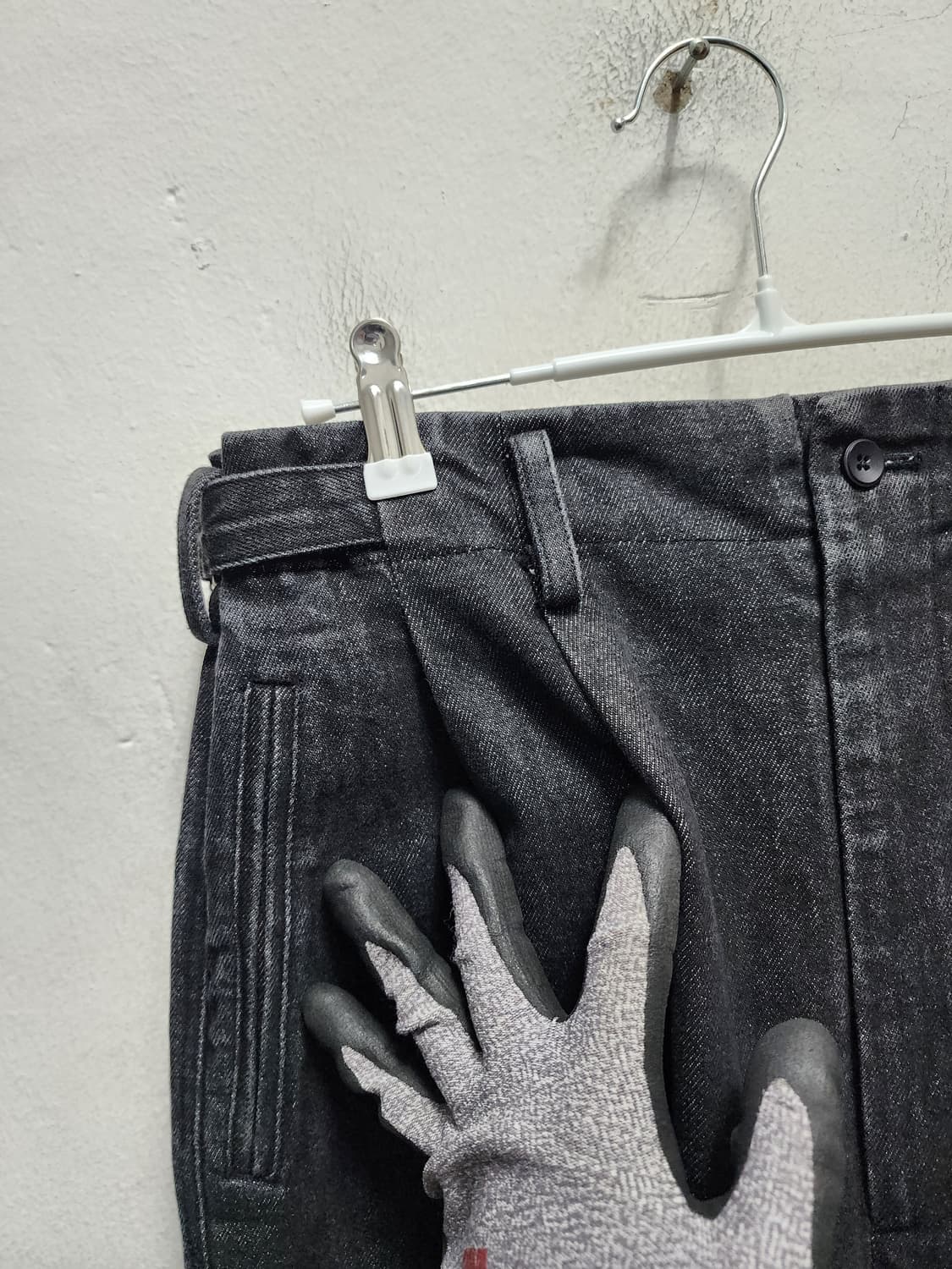 goi vigor 워리어 블랙 데님 팬츠 상품이미지4