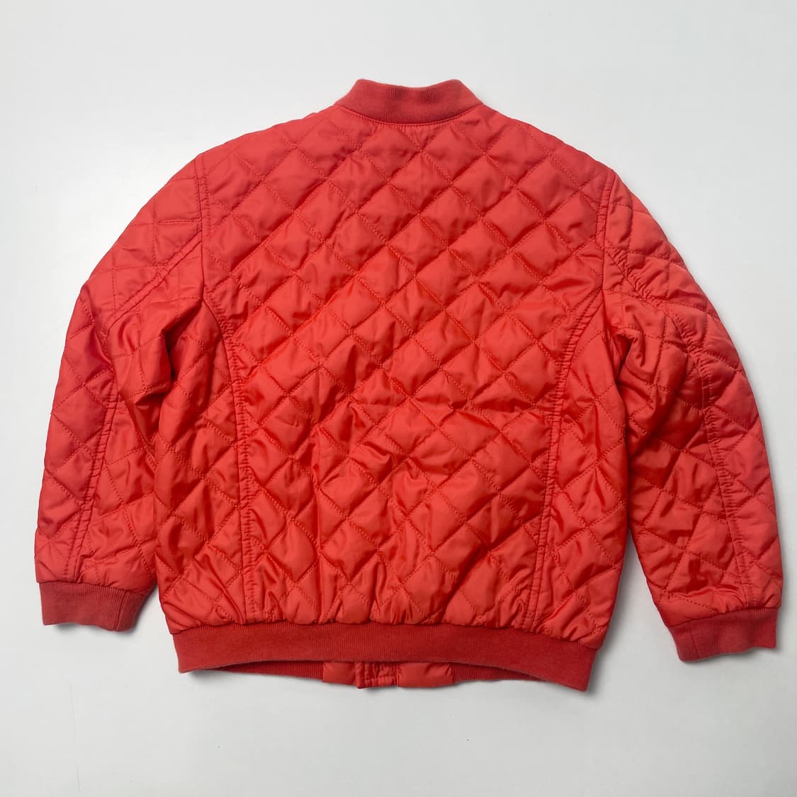 [중고] 폴로 랄프로렌 키즈 퀼팅 봄버 패딩 자켓 오렌지 상품이미지3